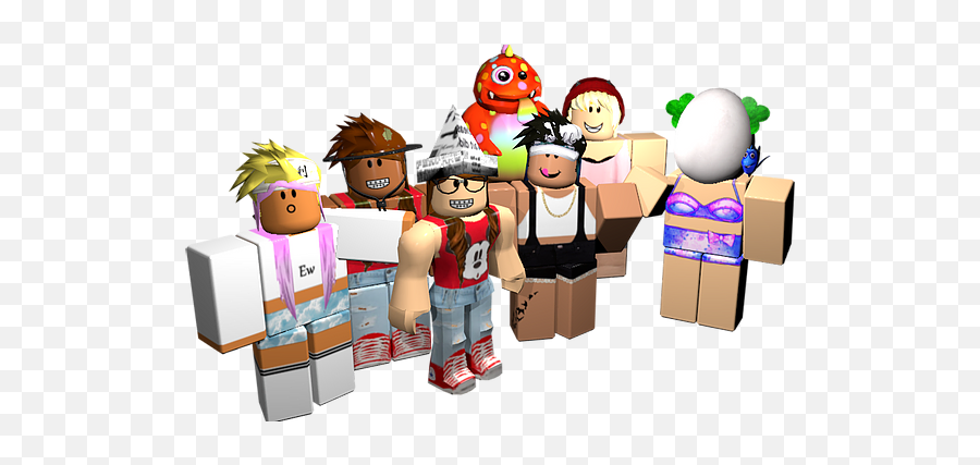 Roblox And Minecraft - Group Of Roblox People Emoji,How To Do Emojis On Roblox
