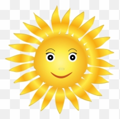 Sun Solar Helios Happy Face - Smile Sun Png Emoji,Sun Emoji