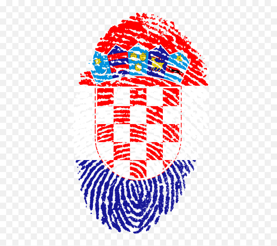 Croatia Flag Fingerprint - Challenges Of Digital India Emoji,Pride Emoji Facebook