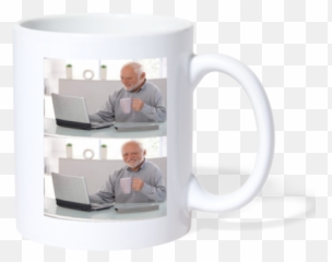 Hide The Pain Harold CoffeeTea Mug - Magic Emoji