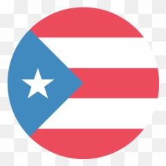 Puerto Rico Flag Vector Emoji Icon -