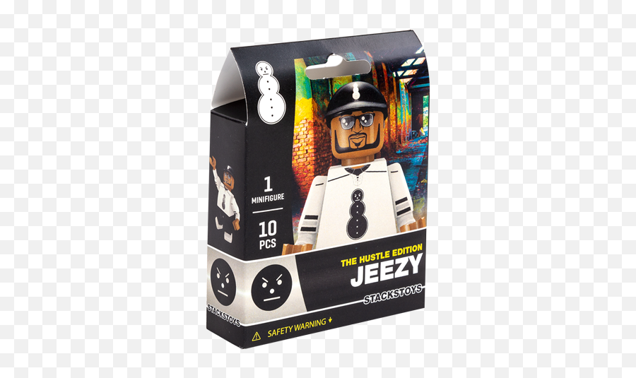 Jeezy The Hustle Edition Minifigure - Lego Emoji,Hockey Mask Emoji