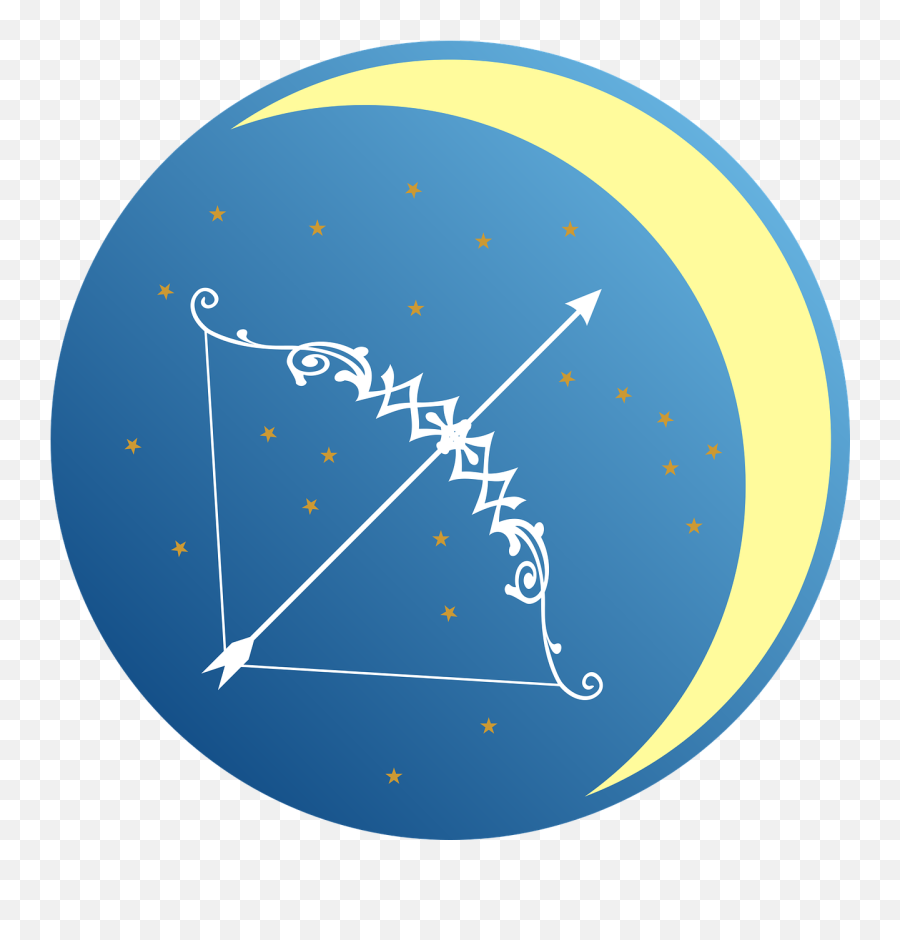 Sagittarius Zodiac Zodiac Sign Star - Flecha Sagitario Emoji,Funny Custom Emojis