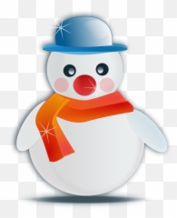 Snowman Glossy Free Svg - Snowman With No Background Emoji,Snowman Emoticons