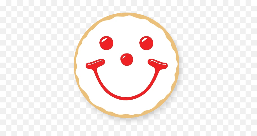 Eatn Park Smiley Cookie Sticker - Cookie Emoji,Sticker Emoticon
