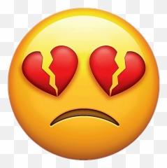 Pin - Sad Heart Broken Emoji