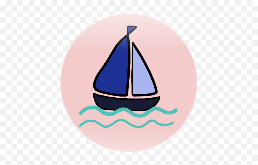 Vacation Beach Sailing Sailboat - Sail Emoji,Sailing Emoji