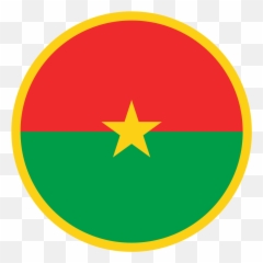 Roundel Of Burkina Faso - Circle Emoji