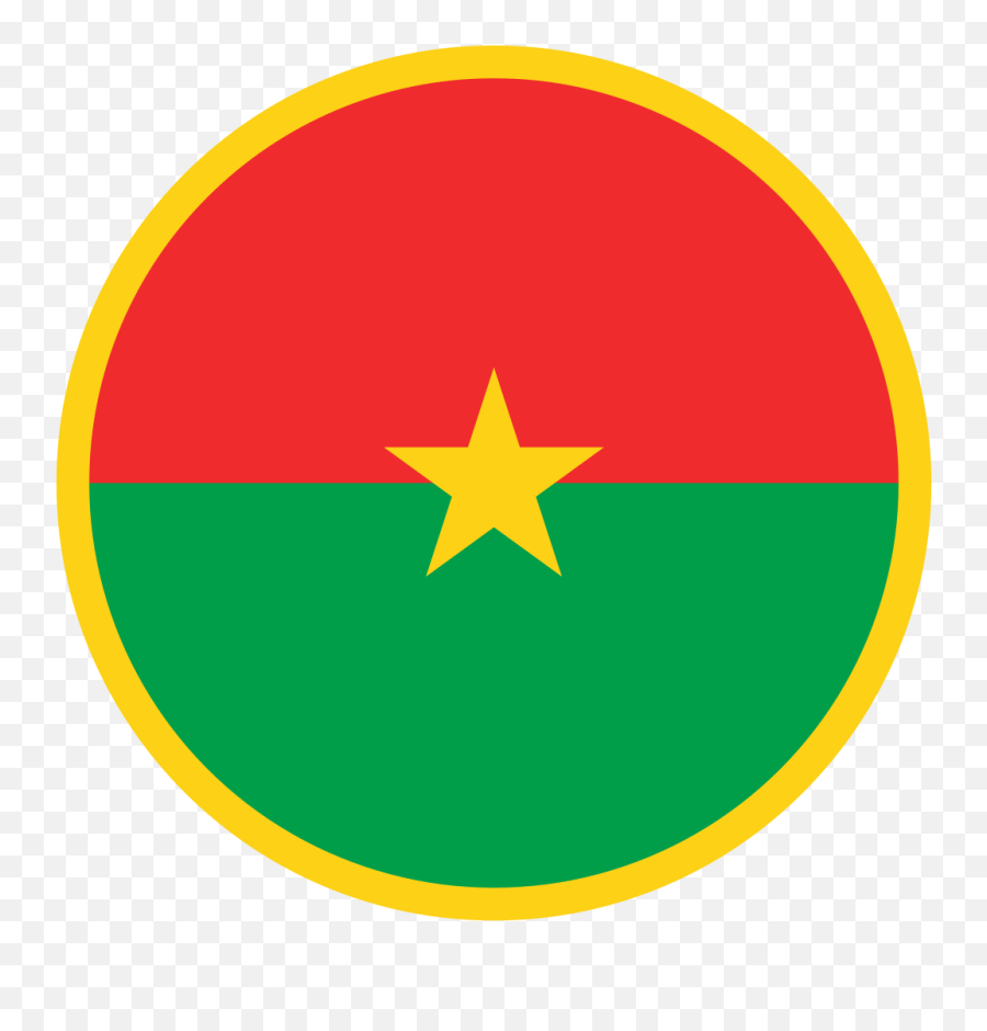 Roundel Of Burkina Faso - Circle Emoji,Flag Airplane Emoji
