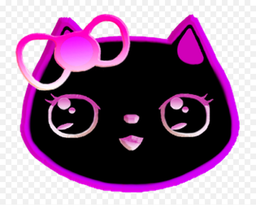 Neon Lily Kitty Live Wallpaper Android - Cat Emoji,Hello Kitty Emoji For Android
