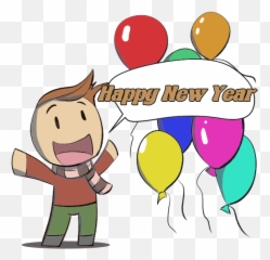 Happy New Year - Holidays Image Clipart Emoji