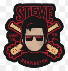 Strangerthings Steve Steveharrington - Poster Emoji,Steve Emoji