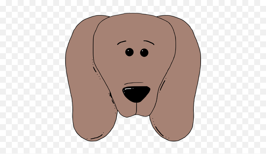 Dogface Vector Clip Art - Dog Face Clip Art Emoji,Barking Dog Emoji