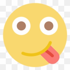 Happy Emoticons Out Face Icon - Facebook Logo Png Dorado Emoji
