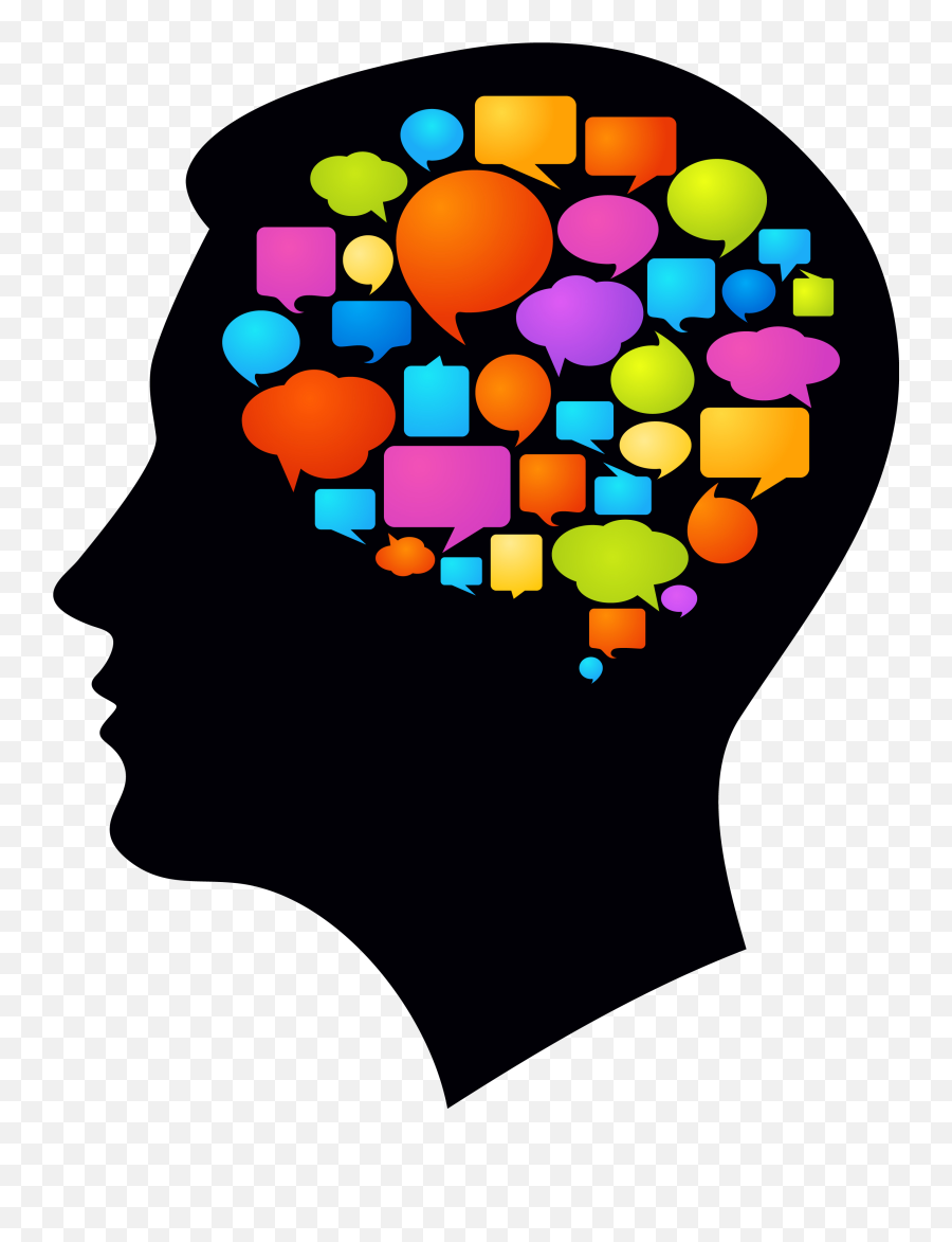 Thinking Png Person Thinking Emoji Thinking Boy Cartoon - Thoughts Clipart,Speaking Emoji