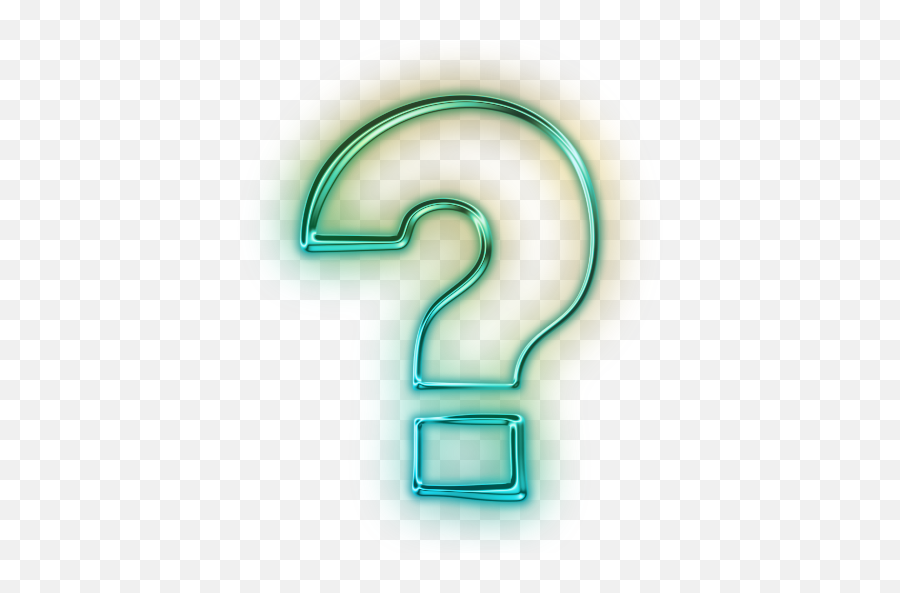 Transparent Background Fancy Question - Question Icon On Green Background Emoji,Fancy Emoji