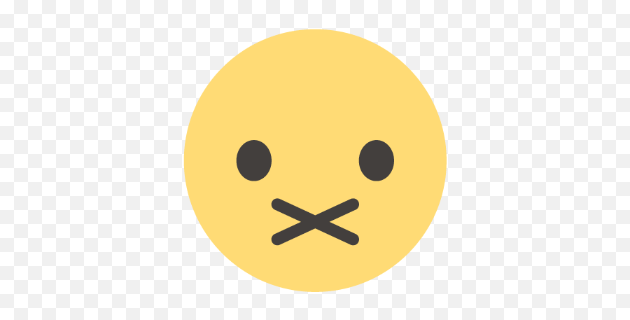 Muted Icon - Anguished Emoji,Hypnotized Emoji