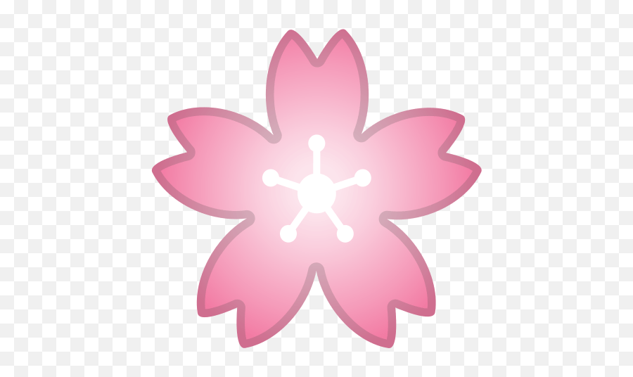 Flower Emoji Meaning With Pictures - Cherry Blossom Icon Transparent,Flower Emoticon