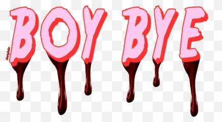 BOY BYE STICKER CHERRYCHOKE - Clip Art Emoji