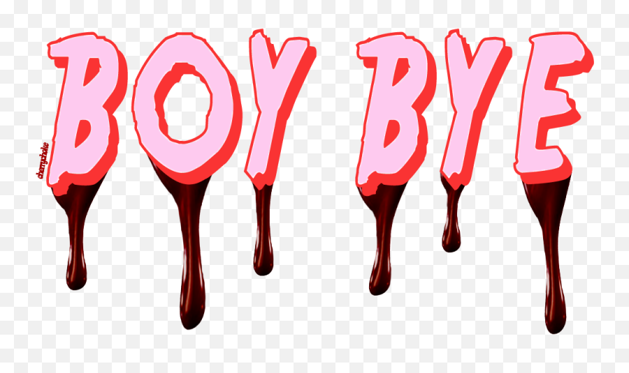Boy Bye Sticker Cherrychoke - Clip Art Emoji,Bye Bye Emoji