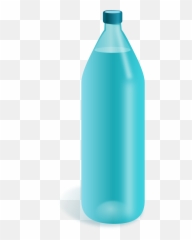 Clipart Water Bottle - Transparent Art Emoji