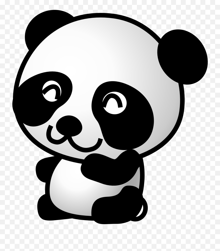 Panda Clipart Small Panda Small Transparent Free For - Transparent Background Clipart Panda Emoji,Panda Emoji