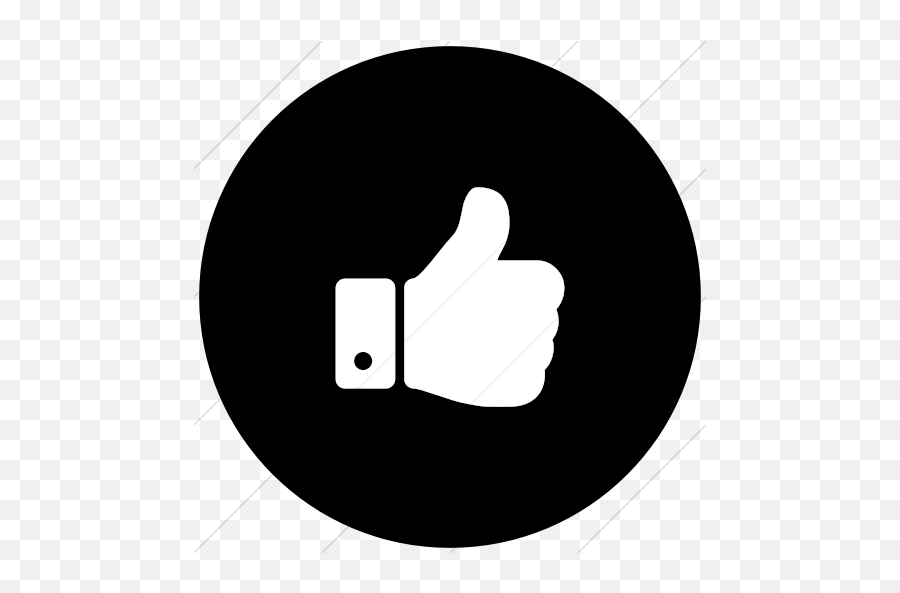 Thumbs Up Icon Png 173042 - Free Icons Library Twitter Logo Black Circle Emoji,Black Thumbs Up Emoji