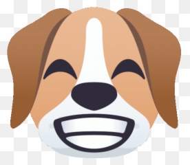 Smile Dog Gif - Dog Blowing Kiss Giftransparent Emoji,Jackass Emoji