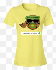 Womenu0027s T - Shirts u2013 Hawaiian Attitude Big Butt Emoji