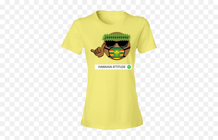 Womenu0027s T - Shirts U2013 Hawaiian Attitude Big Butt T Shirts Emoji,Women's Emoji Shirt