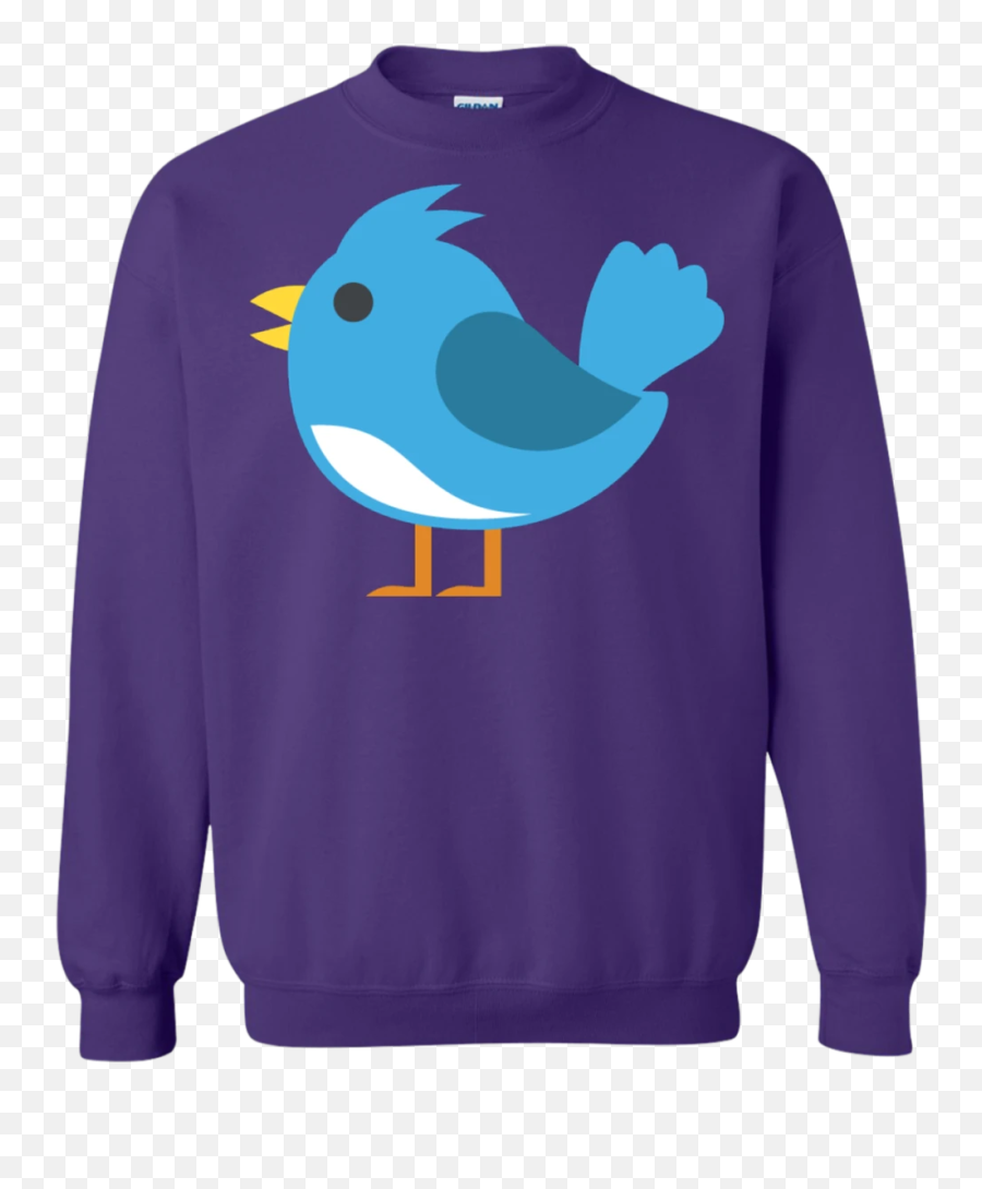 Blue Bird Emoji Sweatshirt - Huey Boondocks T Shirt,Blue Bird Emoji