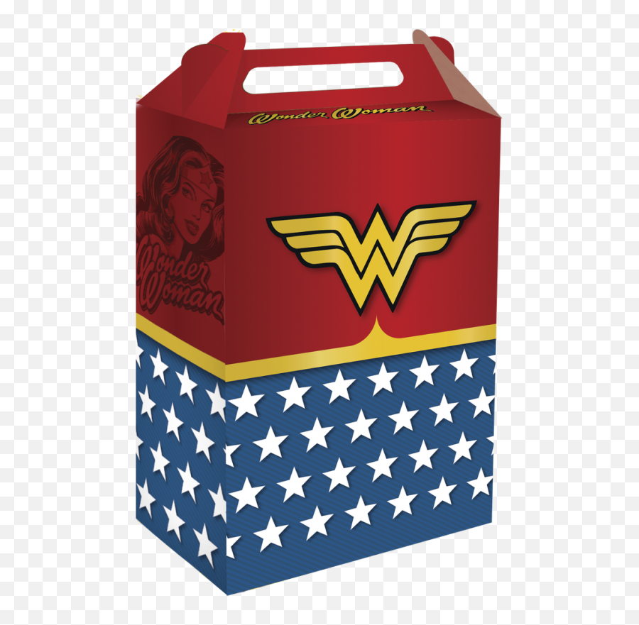 Cx Surpresa Mulher Maravilha C8 - Festta Wonder Woman Emoji,Cx Emoji