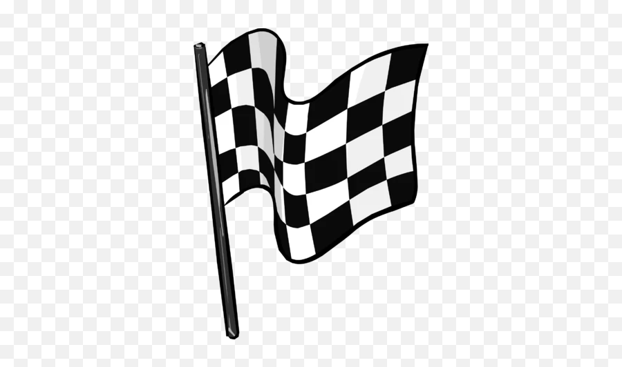 Checkered Flag - Transparent Background Checkered Flag Clipart Emoji,Checkered Flag Emoji