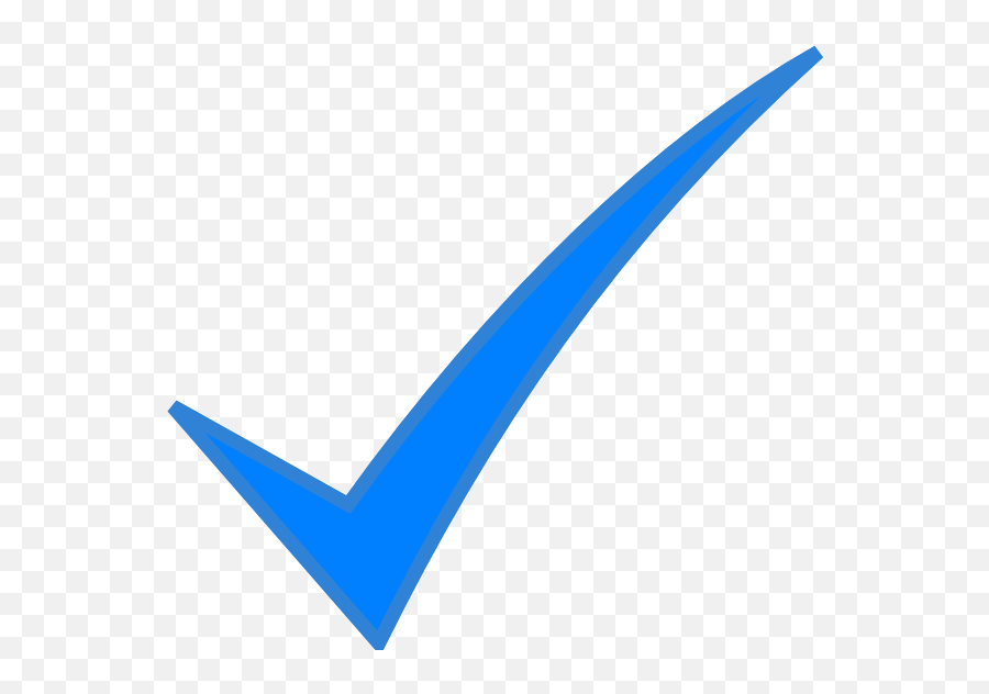 Check Symbol - Check Mark Symbol Blue Emoji,Check Mark Emoji