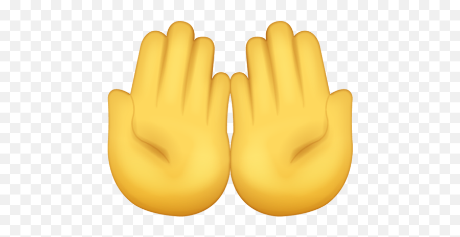 Palms Emoji - 2 Hands Emoji Ios,Hand Emoji