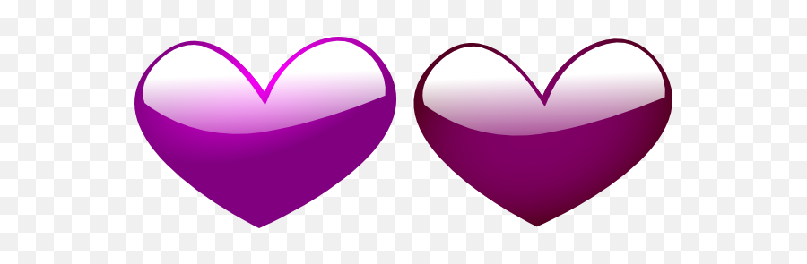 Military Purple Heart Clipart - Heart Design Violet Emoji,Purple Heart Emoji Transparent