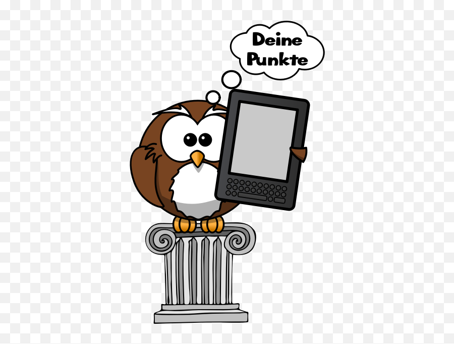 Vector Clip Art Of Owl Holding An E - Cartoon Owl Emoji,Emoji Ipad Case