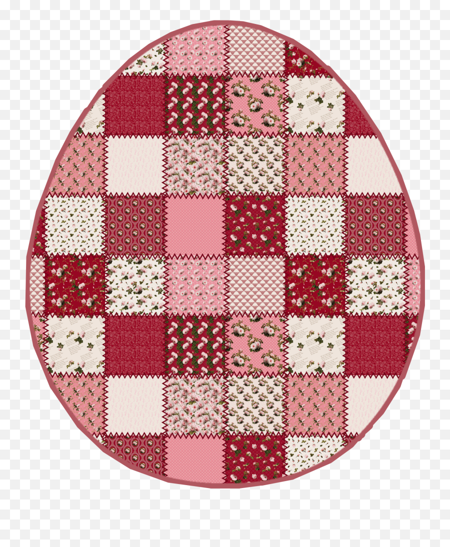 Egg Easter Quilt Patchwork - Patchwork Emoji,Quilt Emoji