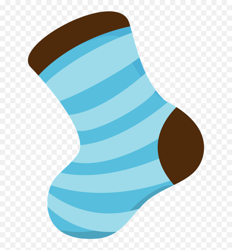 Laundry Clipart Sock Laundry Sock - Baby Boy Sock Clipart Emoji,Emoji Sock
