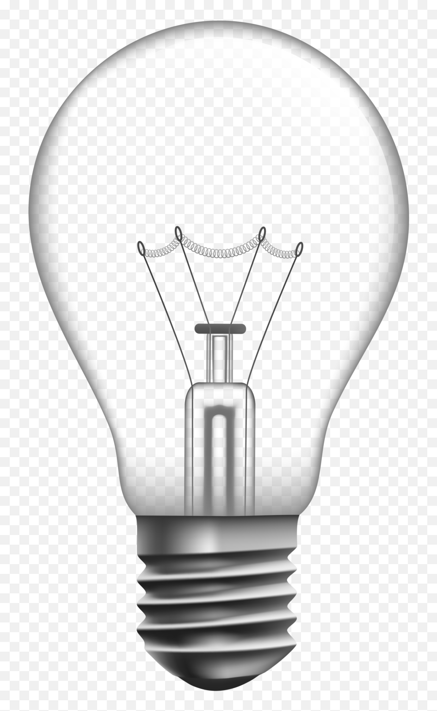 Png Light Bulb Transparent Background - Transparent Light Bulb Png Emoji,Emoji Light Bulb