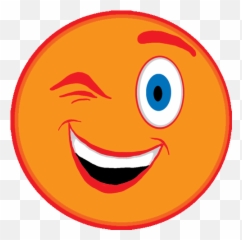 Winking - Cartoon Emoji