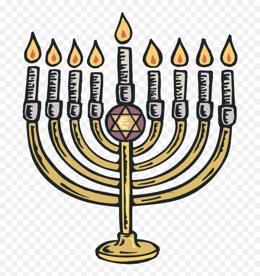 Hanukkah Menorah Happyhanukkah Freetoedit - Menorah Clip Art Emoji,Hanukkah Emoji