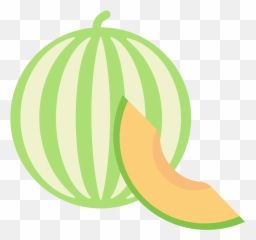 Fxemoji U1f348 - Green Melon Logo Transparent