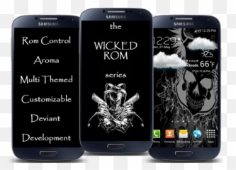 Wicked Rom For Samsung Galaxy S4 T - I9500 Emoji