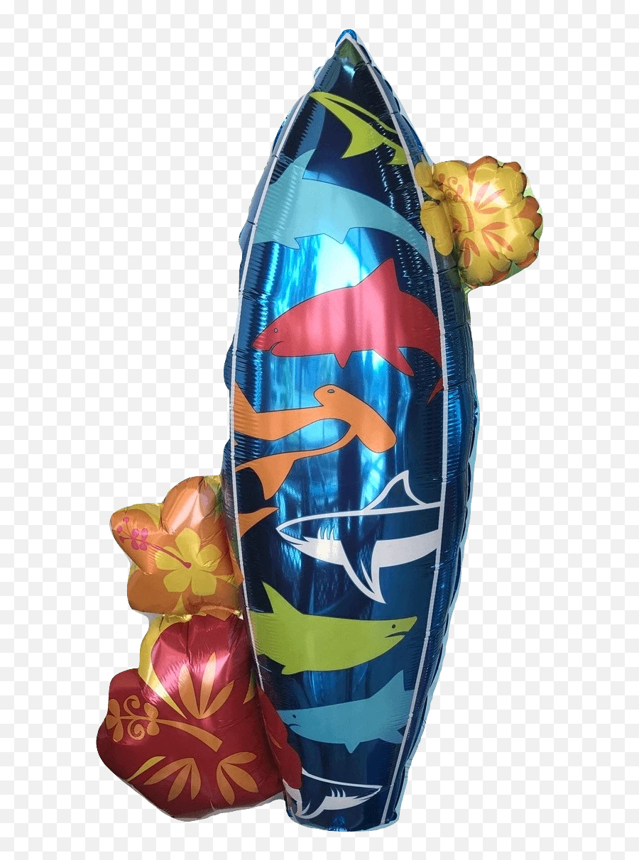 39 Giant Surfboard Balloon - Surfboard Emoji,Surfer Emoji