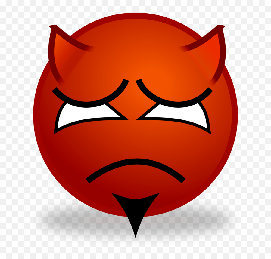 Download Free Png Devil - Sad Devil Clipart Emoji,Satan Emoji