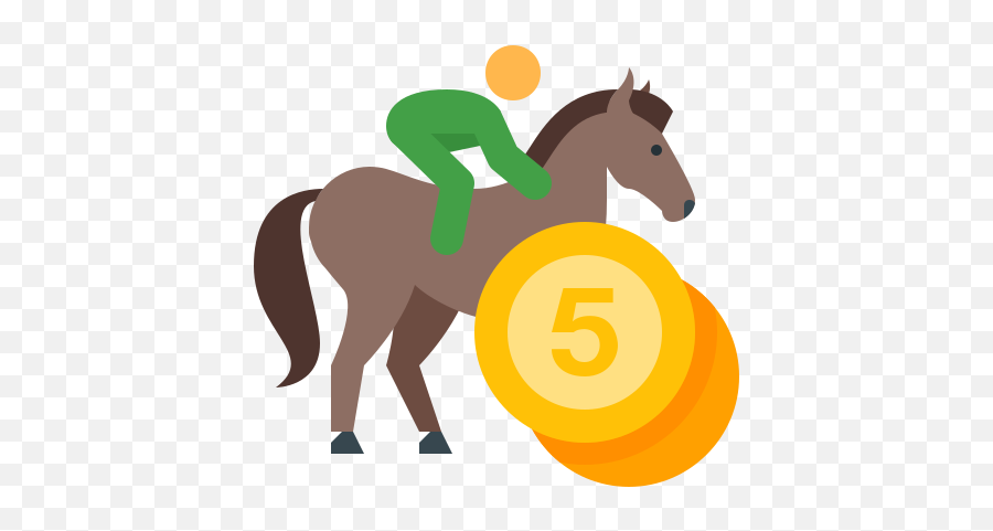Sports Betting Icon - Horse Riding Icon Png Emoji,Bet Black Emoji