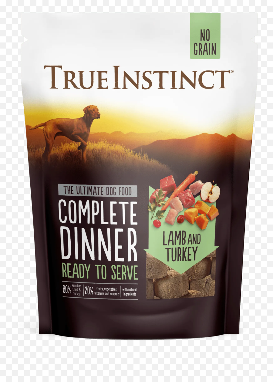 Complete Lamb U0026 Turkey Dinner - True Instinct Real Chunks Emoji,Lamb Emoji