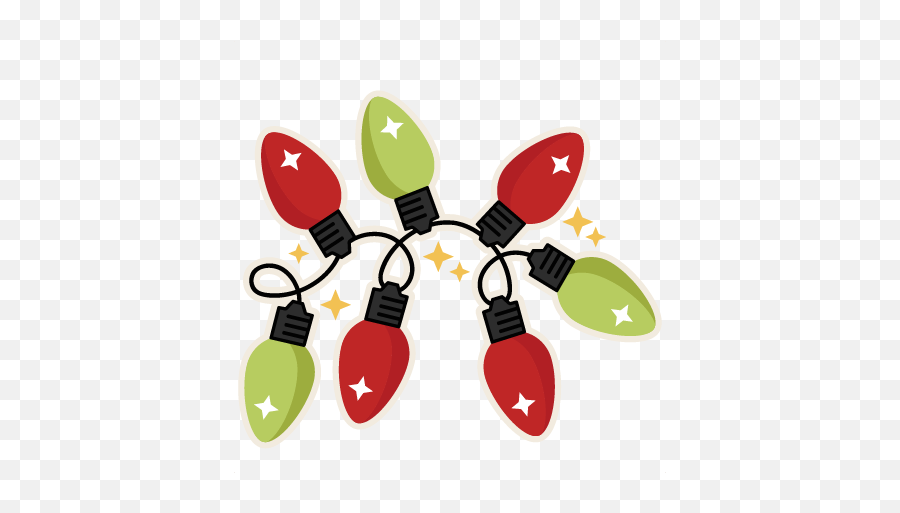 Clipart Christmas Lights Image - Clipartix Xmas Lights Clip Art Emoji,Christmas Light Emoji