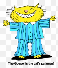 Pajama Day Pajamas Clipart 2 Png - Cartoon Cat In Pajamas Emoji,Pajama Emoji
